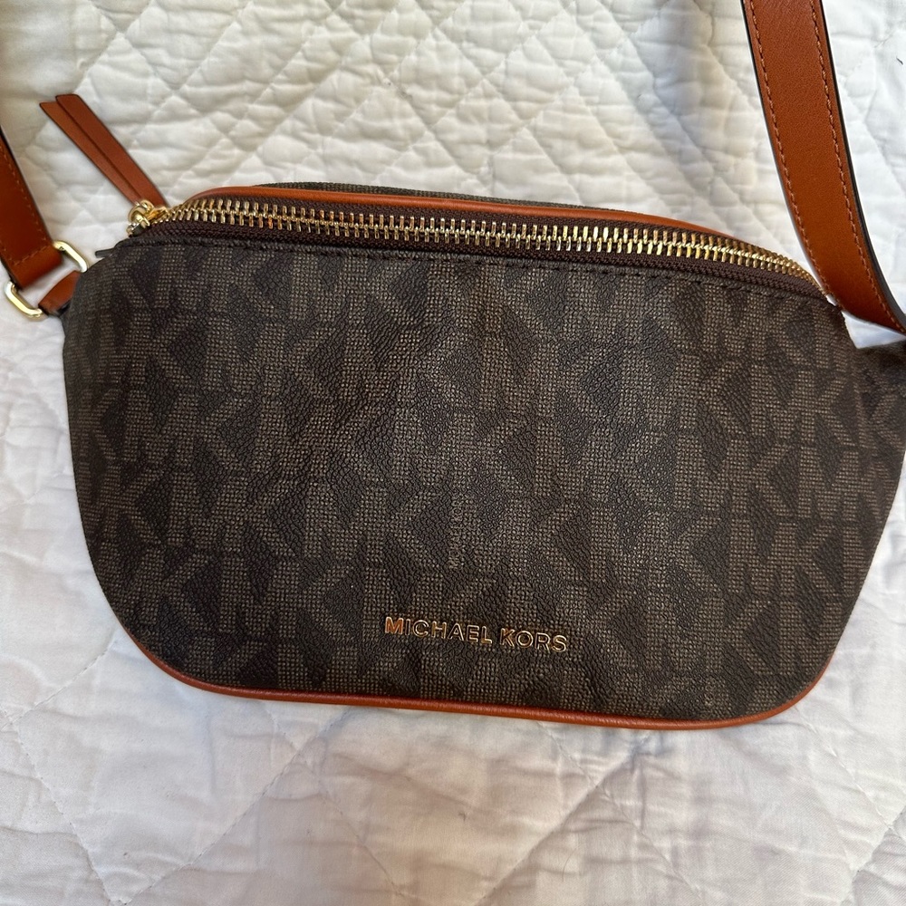 Michael kors . crossbody , altered to be a little longer strap.
